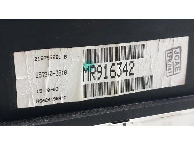 Přístrojová deska Mitsubishi Space Star 2004 MR916342, 2573403810