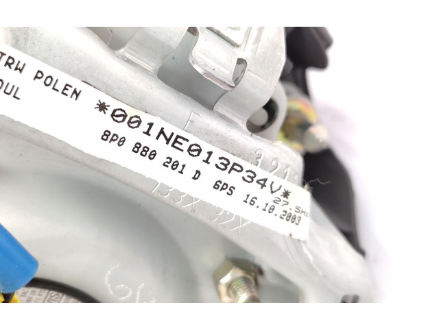 Подушка безопасности водителя 8P0880201D, 8P0880201BL Audi A3 S3 8L