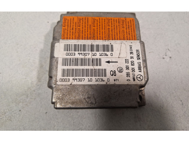 Блок подушек безопасности 0285001222, 0018203126 Mercedes-Benz A W168