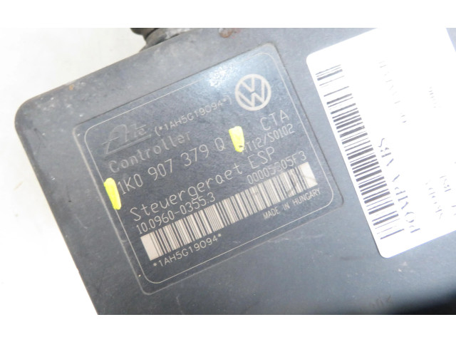 Блок АБС 1K0614517M, 1K0907379Q Skoda Octavia Mk2 (1Z) 2004 - 2013 года