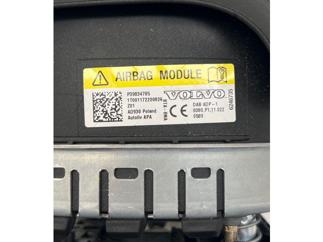 Подушка безопасности водителя P39834785, 0080P111022   Volvo XC90
