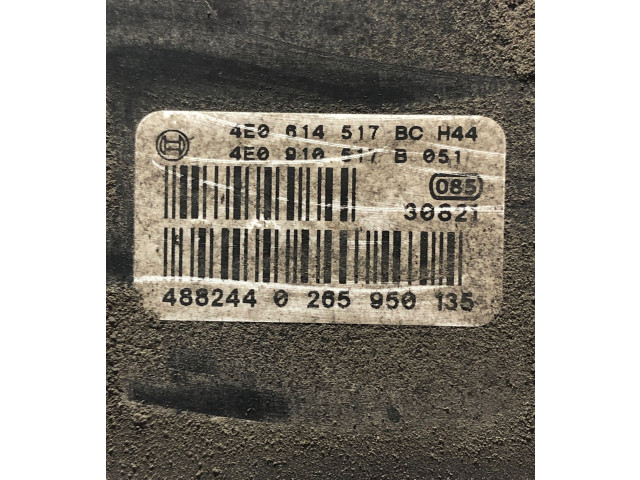 Jednotka ABS 4E0614517BC, 0265950135   Audi A8 S8 D3 4E 2004