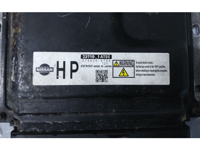Řídící jednotka 237101AT0E, 2758009743 Nissan Murano Z51 2010