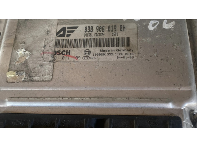 Řídící jednotka 038906019BH Audi A6 S6 C5 4B 2002