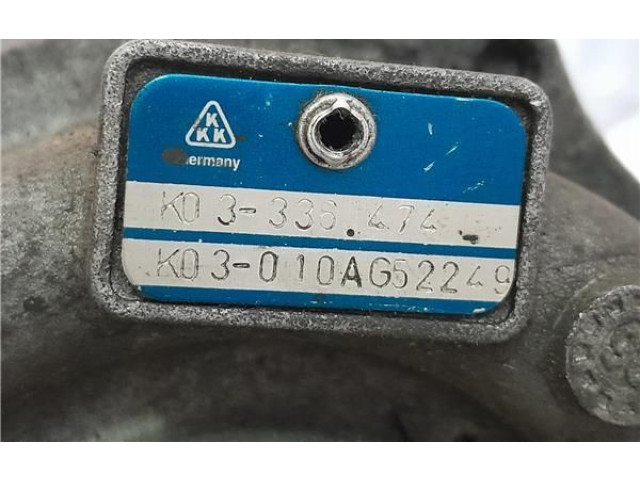 Турбина Peugeot 306 K03336474, K03010AG52249