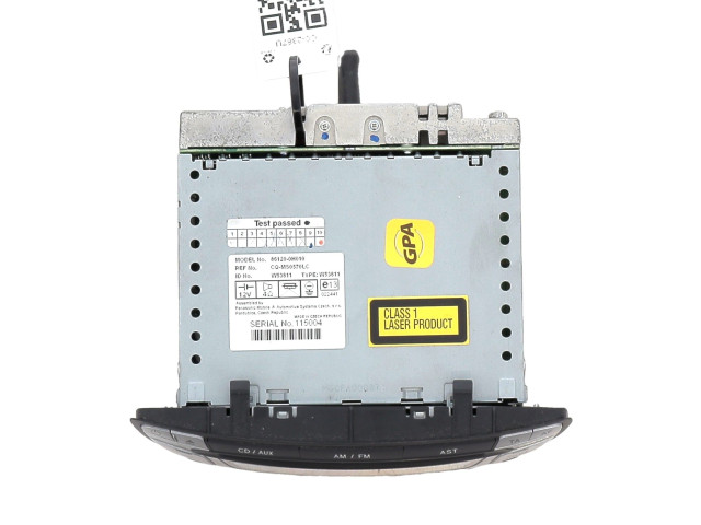 Поршень Радио/ проигрыватель CD/DVD / навигация CFA 6564K6, C0-2387U  Peugeot 107  