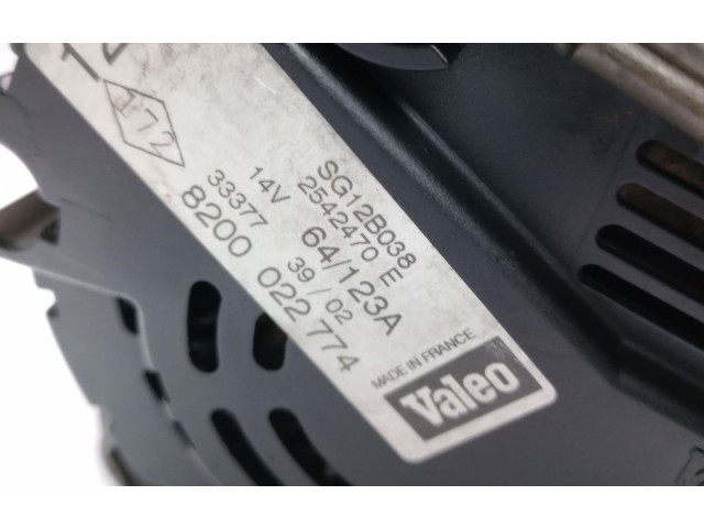 Генератор 8200022774 Renault Clio II