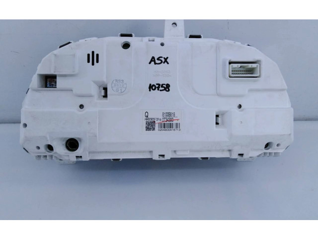 Панель приборов 8100B818, 0T34300 Mitsubishi ASX