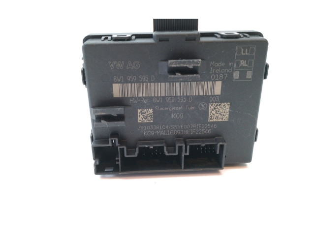 Блок управления 8W1959595D Audi A3 S3 8V