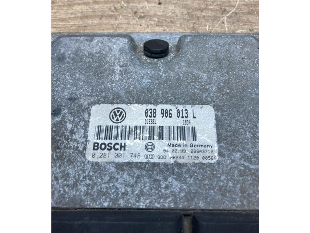 Řídící jednotka 038906013L, 0281001748 Seat Arosa 1997