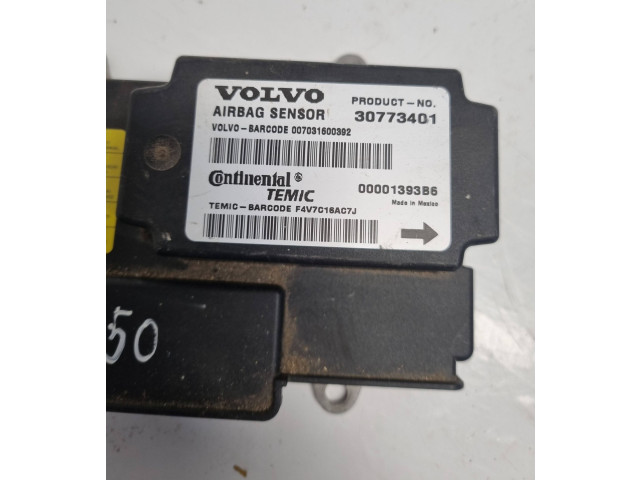 Блок подушек безопасности 30773401, 00001393B6   Volvo V50