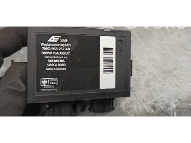 Блок управления 7M0953257AB, 5WK48080 Ford Galaxy