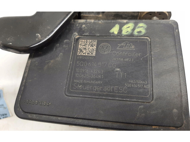 Блок управления АБС 5Q0614517CG   Audi A3 S3 8L