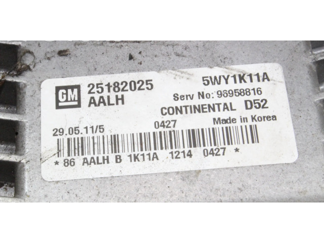 Блок управления двигателя 25182025   Chevrolet Spark