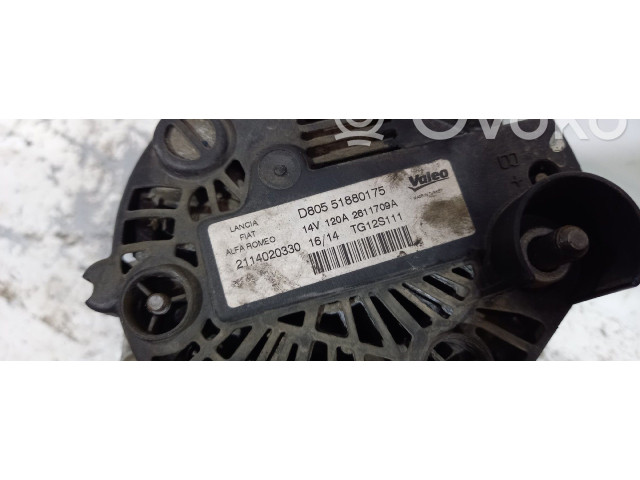 Генератор 51880175, TG12S111   Fiat Punto (199)      