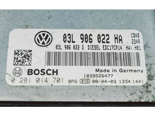 Блок управления двигателем Блок управления    Volkswagen PASSAT B6