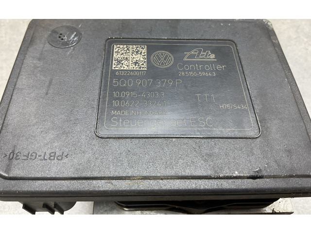 Jednotka ABS 5Q0907379P, 5Q0614517N Audi A3 S3 8V 2014