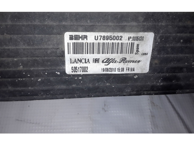 Интеркулер 51783791, 51783791 Alfa Romeo Giulietta