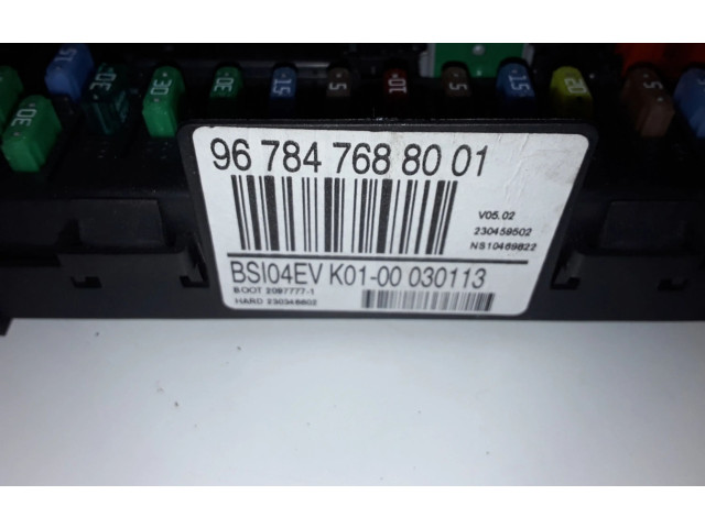 Блок комфорта 9678476880 Citroen Berlingo