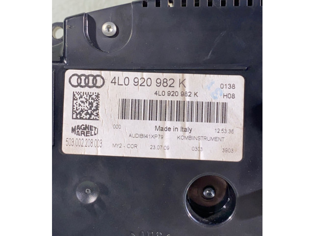 Přístrojová deska Audi Q7 4L 2007 4l0920982k