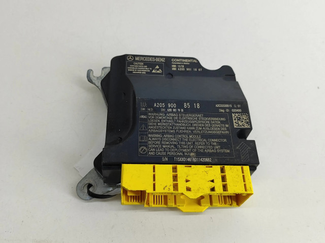 Блок подушек безопасности A2059011607, A2059008518   Mercedes-Benz GLC X253 C253