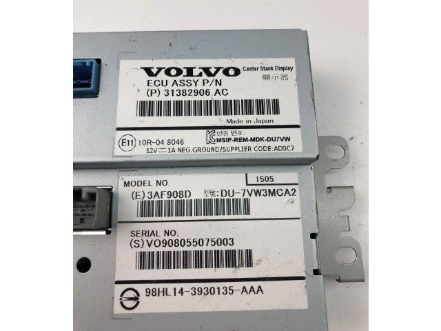Дисплей 31382906AC Volvo V70