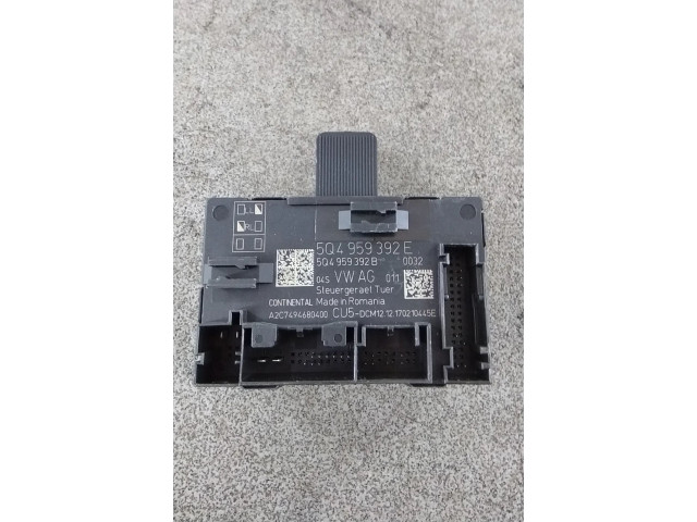 Блок комфорта 5Q4959592E Skoda Octavia Mk3 (5E)