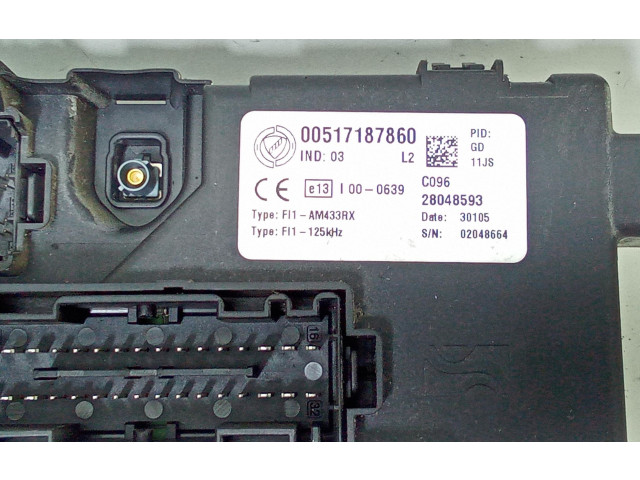 Блок предохранителей 00517187860, 00517187860 Fiat Grande Punto
