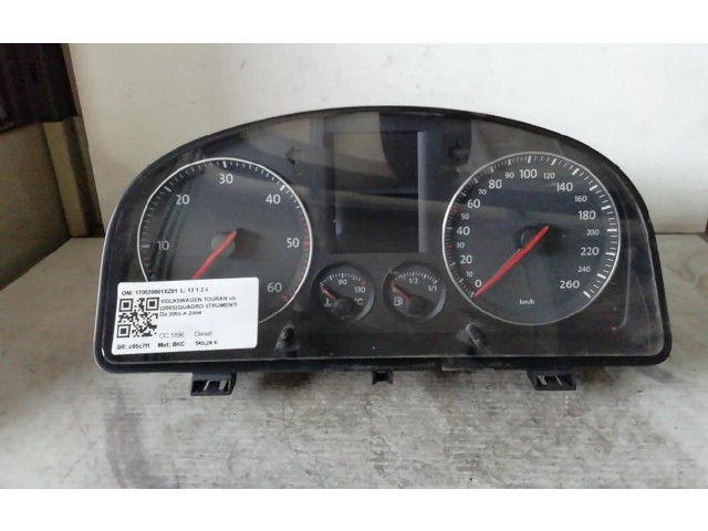 Панель приборов 1T0920861XZ01 Volkswagen Touran I