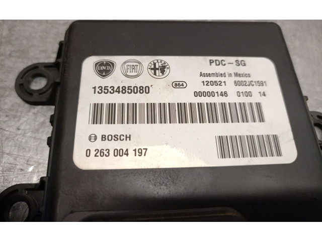 Блок управления двигателя 1353485080, 0263004197   Fiat Qubo