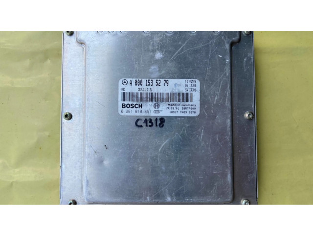 Řídící jednotka A0001535279, 0281010851   Mercedes-Benz C W203 2003