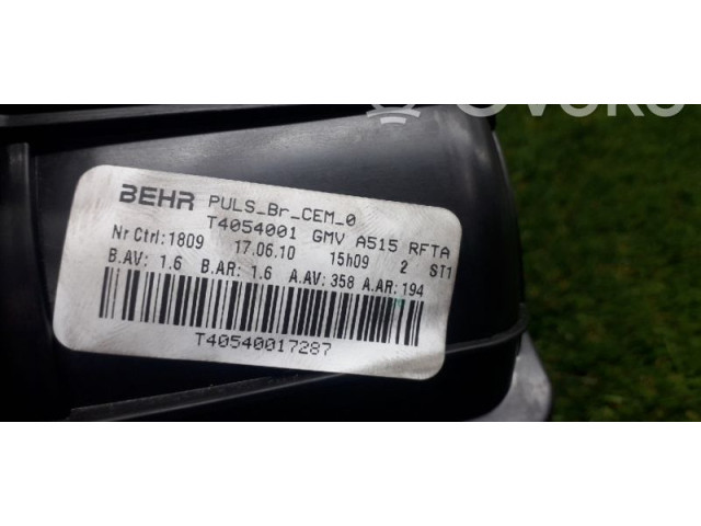 Вентилятор печки t4054001, T40540017287 Citroen DS3