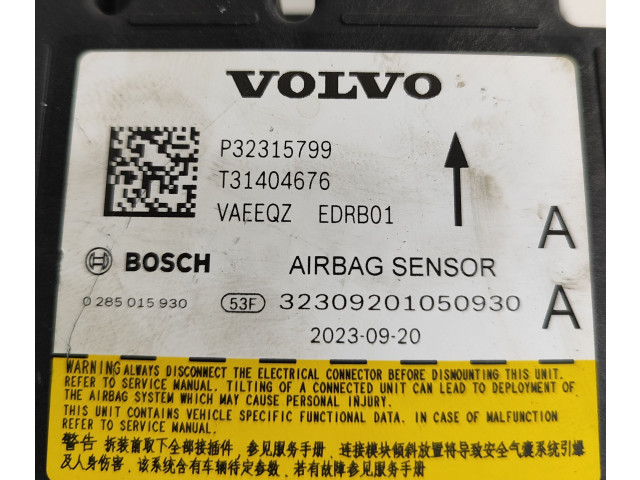 Блок подушек безопасности P32315799, 0285015930 Volvo XC40
