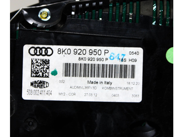 Панель приборов 8K0920950P   Audi A4 Allroad       