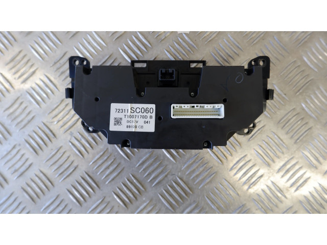 Блок управления климат-контролем 72311SC060, 72311SC060   Subaru Forester SH