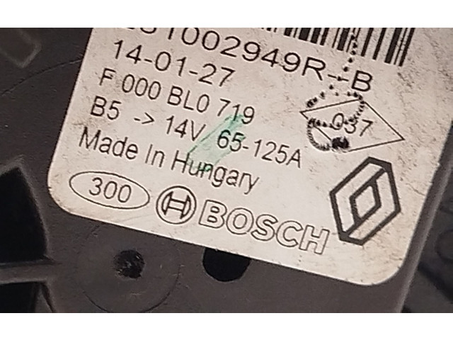 Генератор 231002949R, F000BL0719 Dacia Dokker