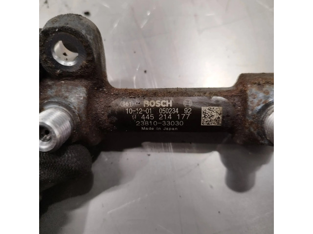 Vstřikovací lišta 0445214177, 2381033030 Toyota Corolla E140 E150 pro naftový motor 1.4 1ndtv