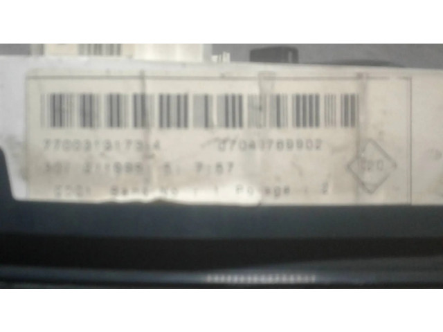 Панель приборов 7700313173, 77043769902   Renault Kangoo I       