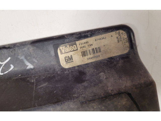 Комплект вентиляторов AD1023, 870705P Saab 9-3 Ver2 2.0