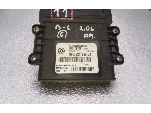 Блок управления коробкой передач 09G927750CJ, H38S0736   Volkswagen PASSAT B6