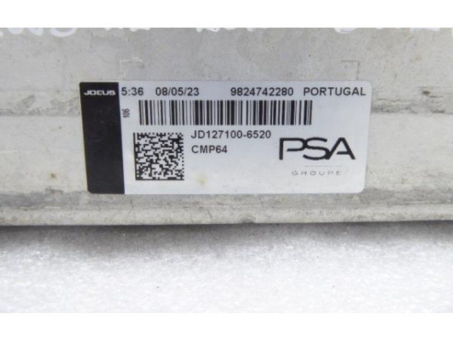 Интеркулер 9824742280, JD127100-6520 Peugeot 2008 II