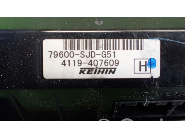 Блок управления климат-контролем 79600-SJD-G51 Honda FR-V