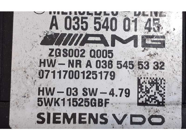 Блок управления A0355400145, 5WH11525GBF Mercedes-Benz ML W164