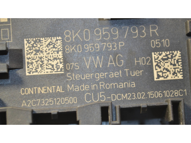 Блок управления дверью 8K0959793R, 8K0959793P   Audi Q5 SQ5