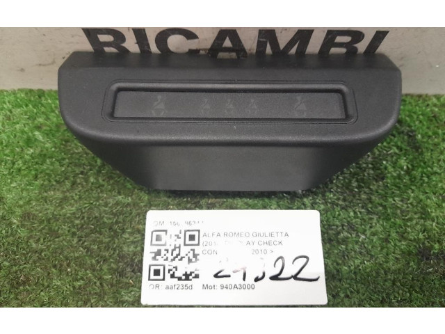 Дисплей 156086344, 156086344 Alfa Romeo Giulietta