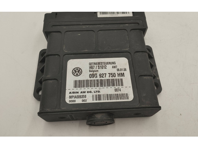 Блок управления коробкой передач 09G927750HM, H67S1012 Skoda Fabia Mk2 (5J)