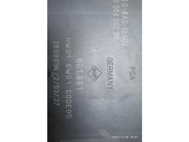 Блок управления 9650400280   Citroen C8