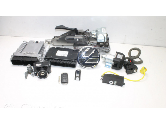 Комплект блоков управления 3D0907401G, 0281015893   Volkswagen Phaeton