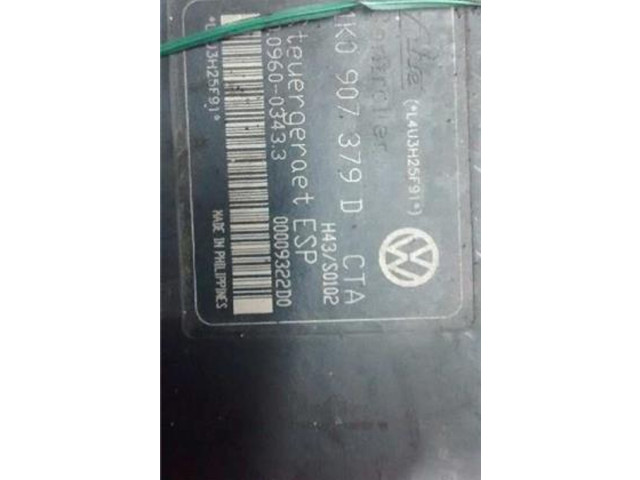 Блок управления ABS    1K0907379D   Audi A3 S3 8L