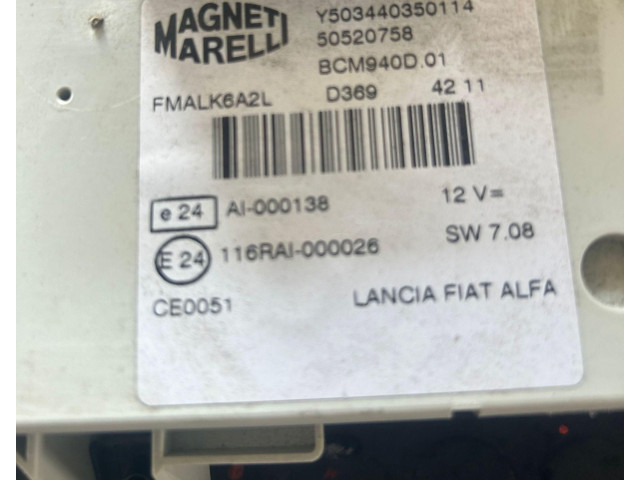 Zpětné zrcátko Alfa Romeo Giulietta 2011 940A5000